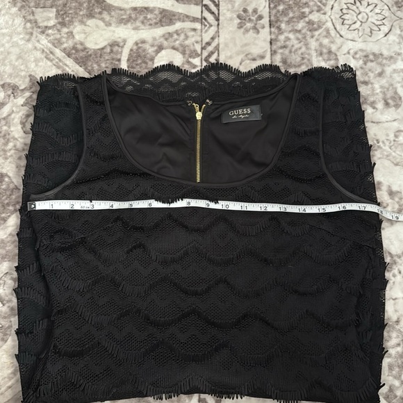 Guess Black Tiered Mini Cocktail Dress - Picture 6 of 8